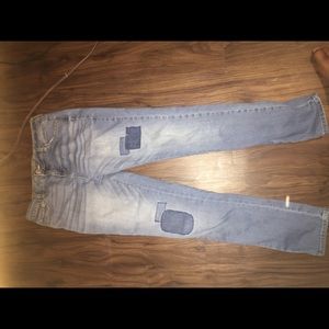 Patch work jeans